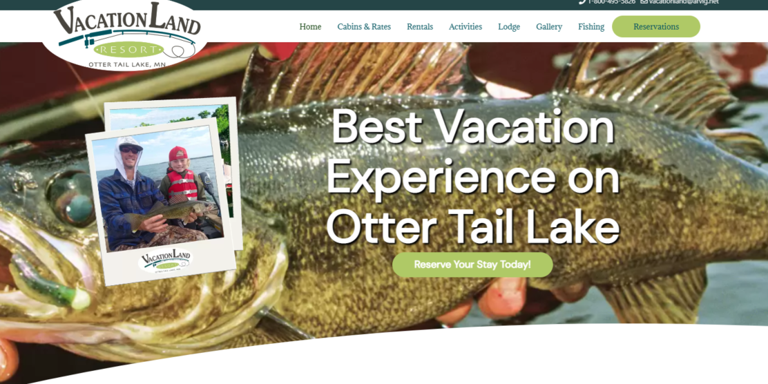 Vacationland Resort on Ottertail Lake